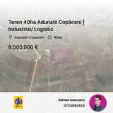 Teren 40ha Adunatii Copaceni | Industrial/ Logistic